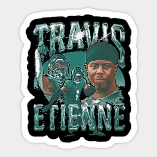 Travis Etienne Jacksonville Vintage Sticker